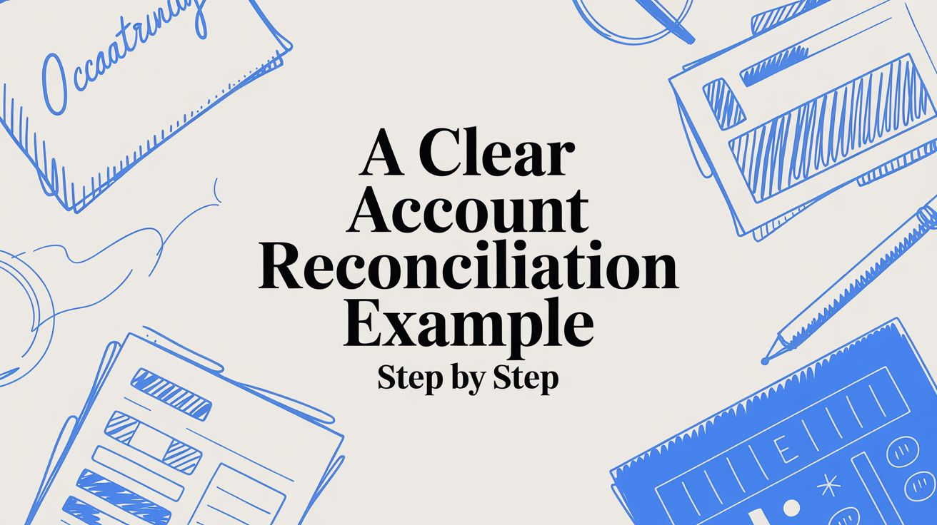 A Clear Account Reconciliation Example Step by Step