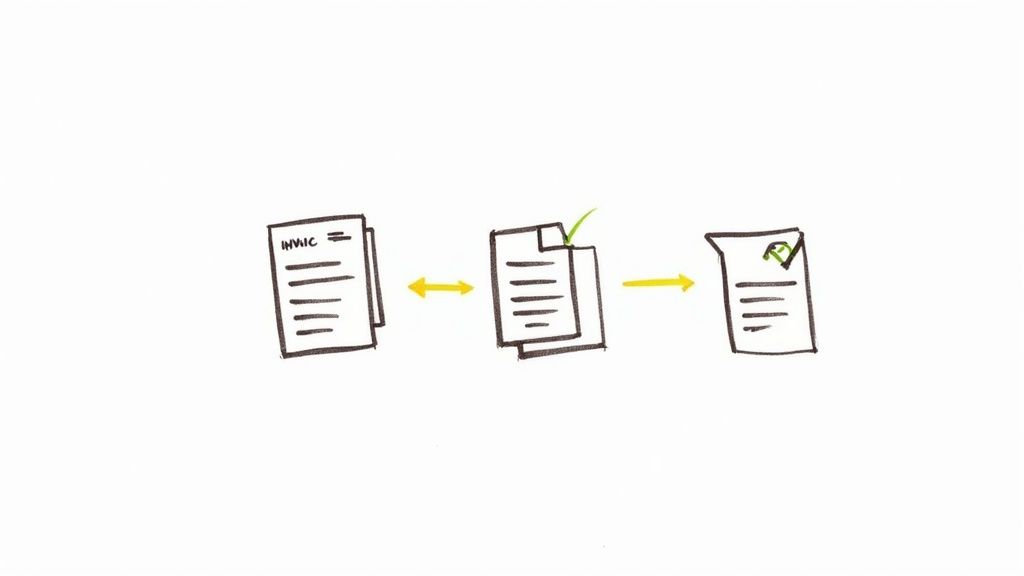 Establish Automated Three-Way Matching with Tolerance Rules