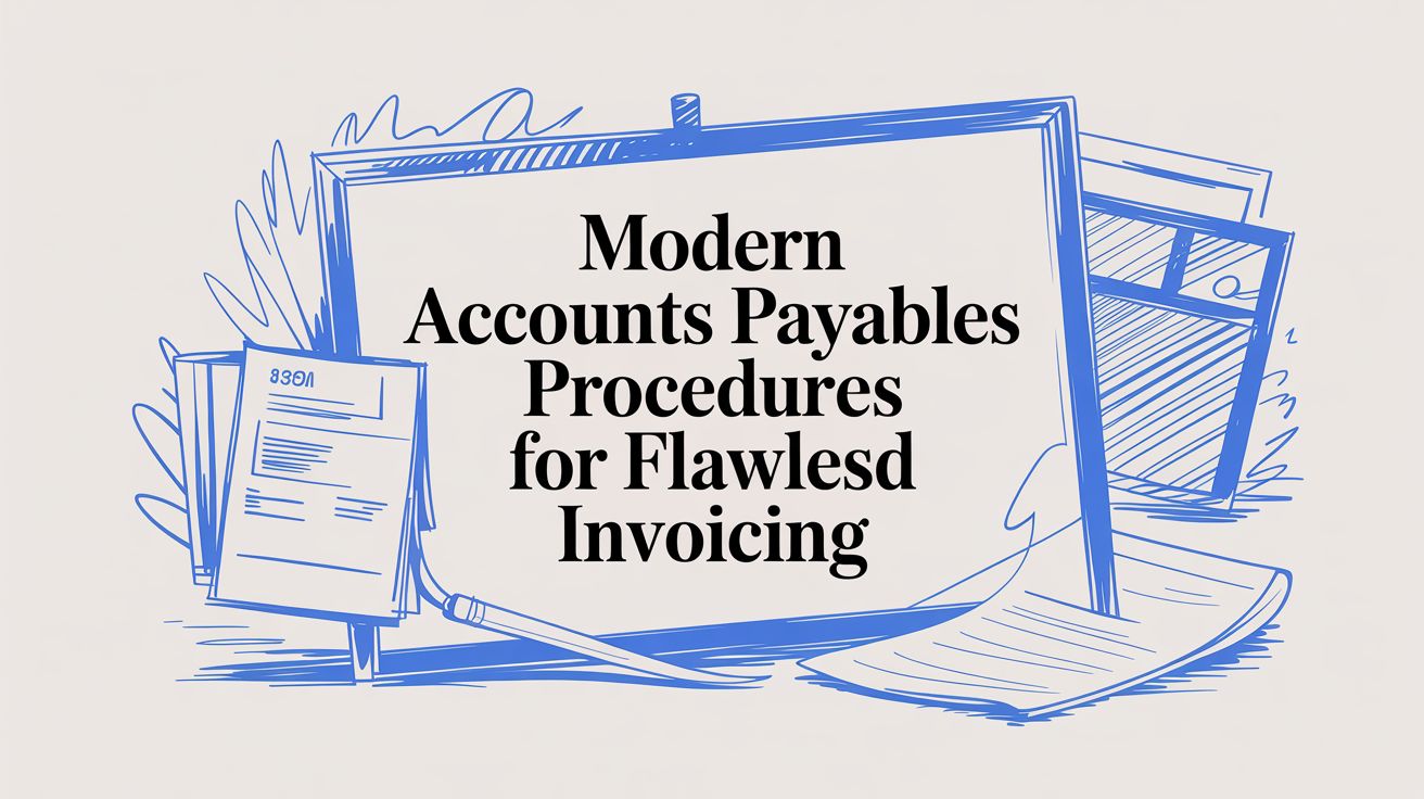 Modern Accounts Payables Procedures for Flawless Invoicing