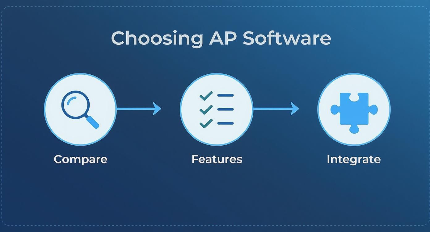 Infographic about automate accounts payable process