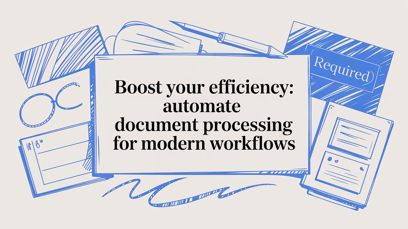 Boost Your Efficiency: automate document processing for Modern Workflows