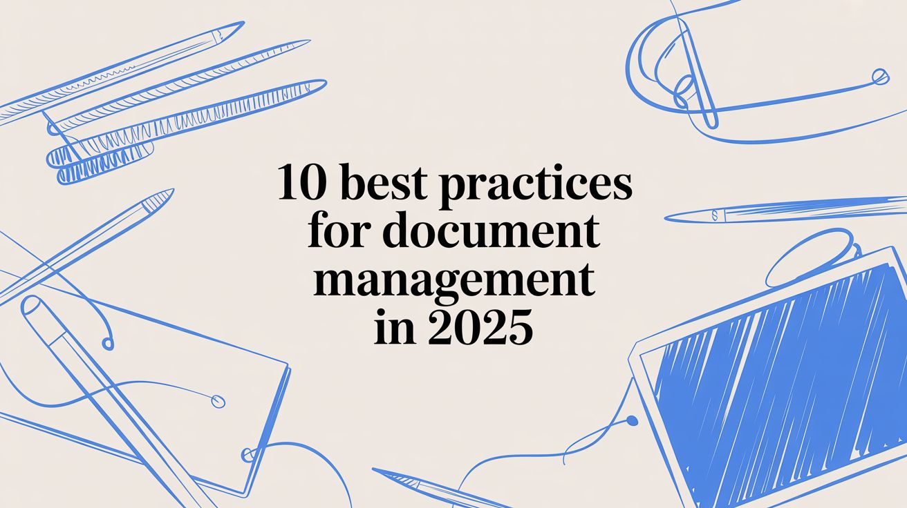 10 Best Practices for Document Management in 2025