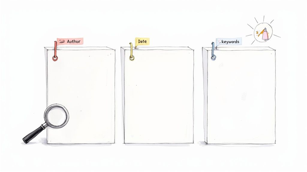 Document Metadata and Tagging System