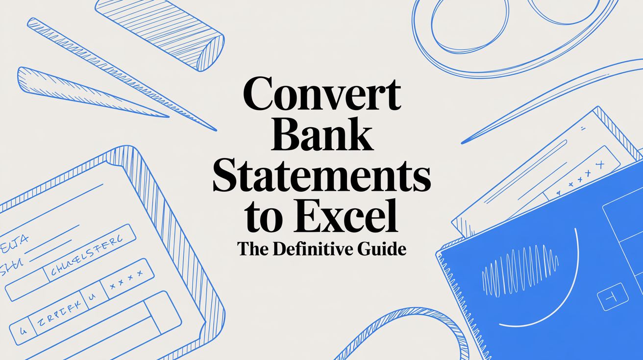 Convert Bank Statements to Excel The Definitive Guide