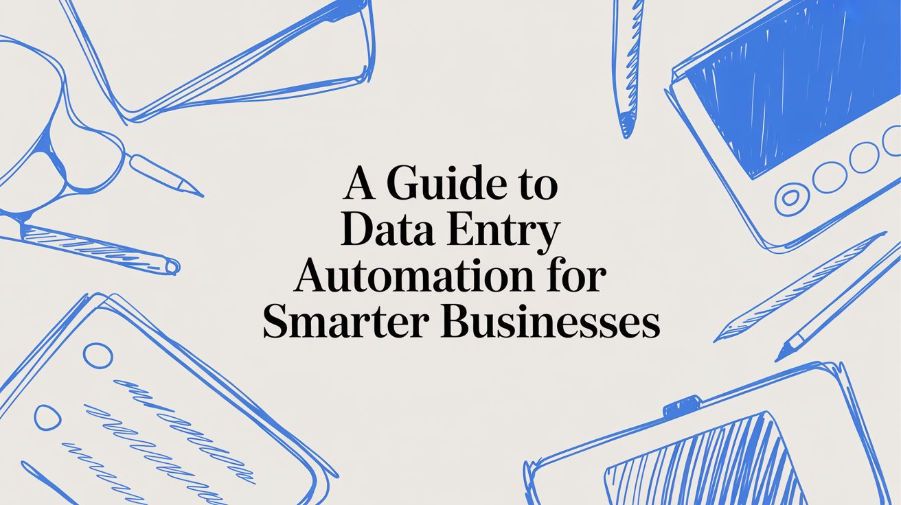 A Guide to Data Entry Automation for Smarter Businesses