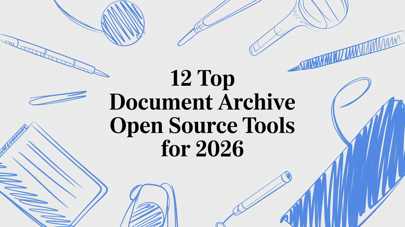12 Top Document Archive Open Source Tools for 2026
