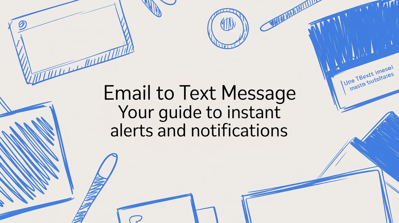 Email to Text Message Your Guide to Instant Alerts and Notifications