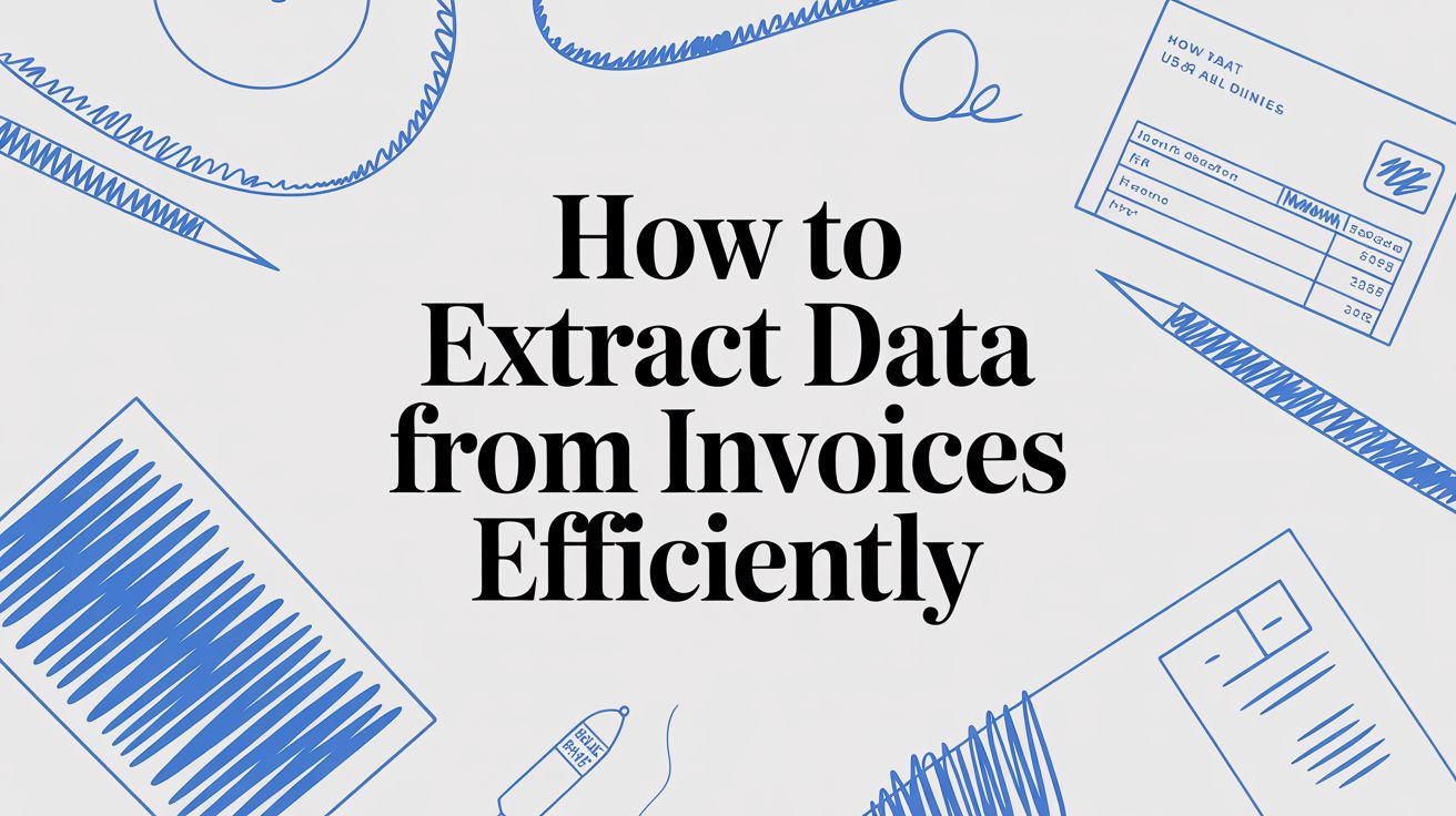 How to Extract Data from Invoices Efficiently