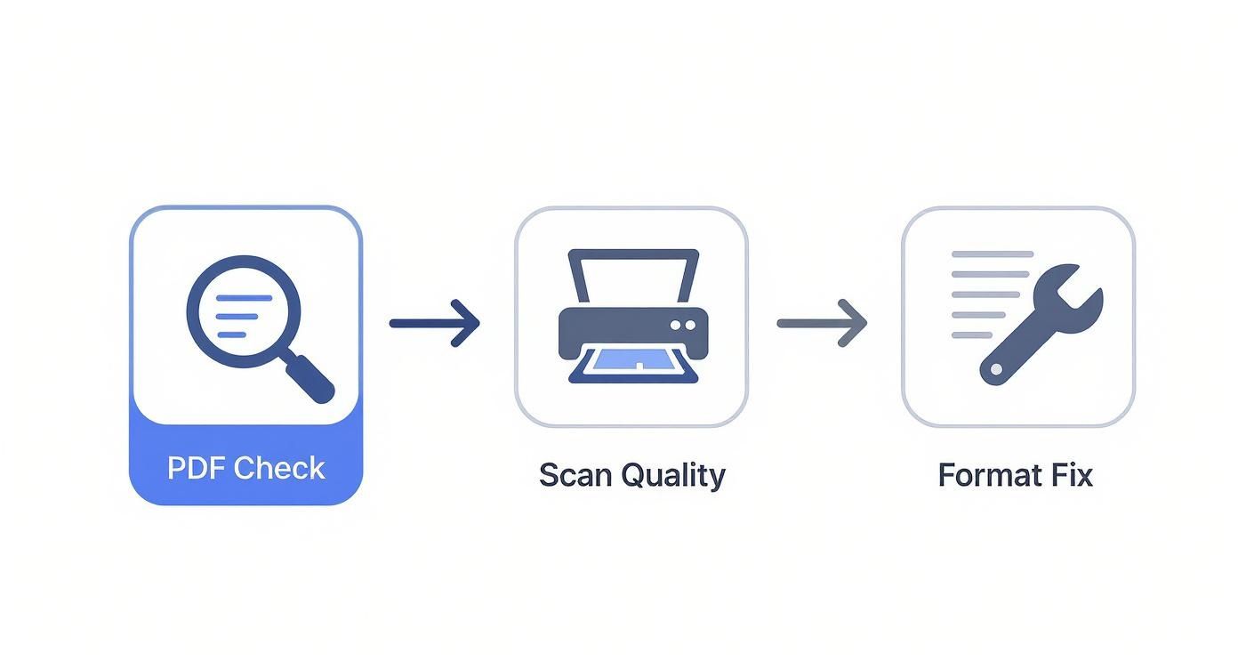 Infographic about extract data from pdf to excel