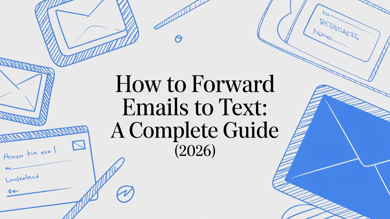 How to Forward Emails to Text: A Complete Guide (2026)