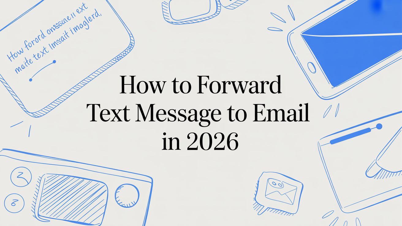 How to Forward Text Message to Email in 2026