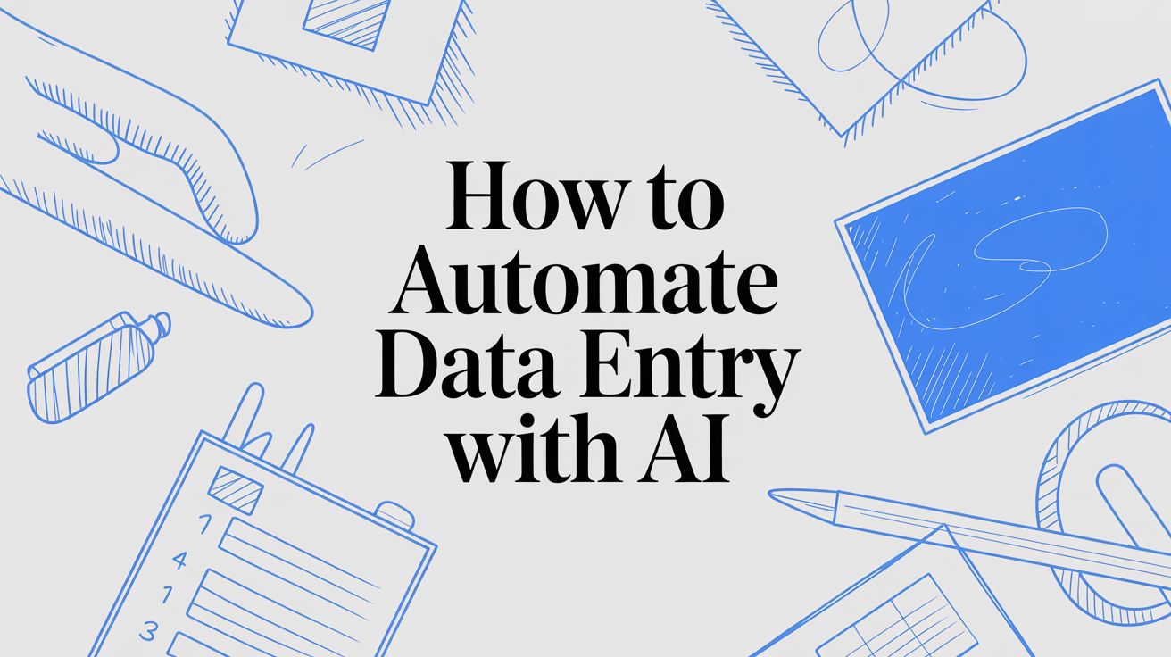 How to Automate Data Entry with AI