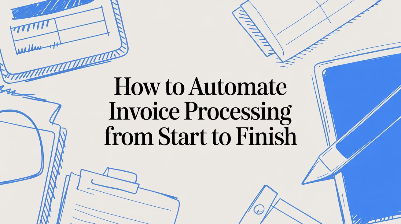 How to Automate Invoice Processing From Start to Finish