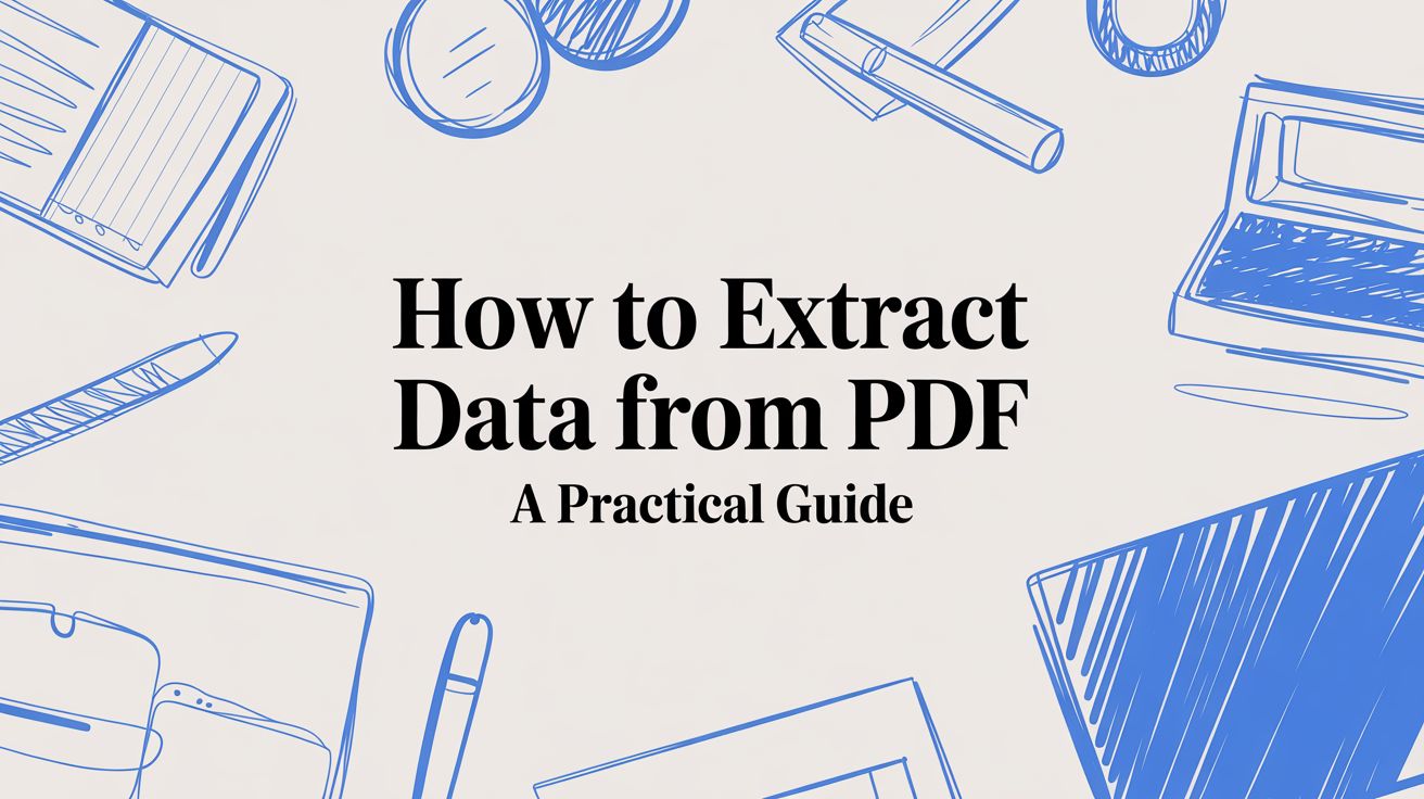 How to Extract Data from PDF A Practical Guide