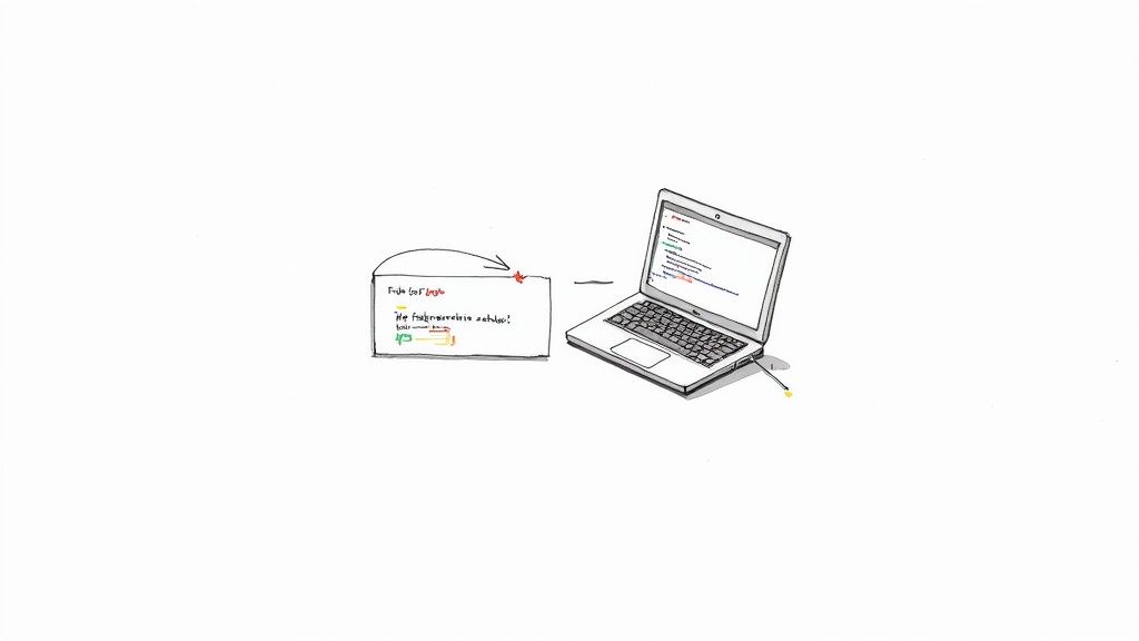 An AI dashboard showing automated data extraction from various invoices into a structured format.