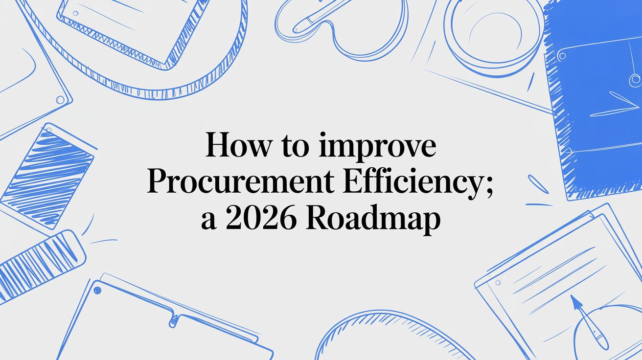 How to Improve Procurement Efficiency: A 2026 Roadmap