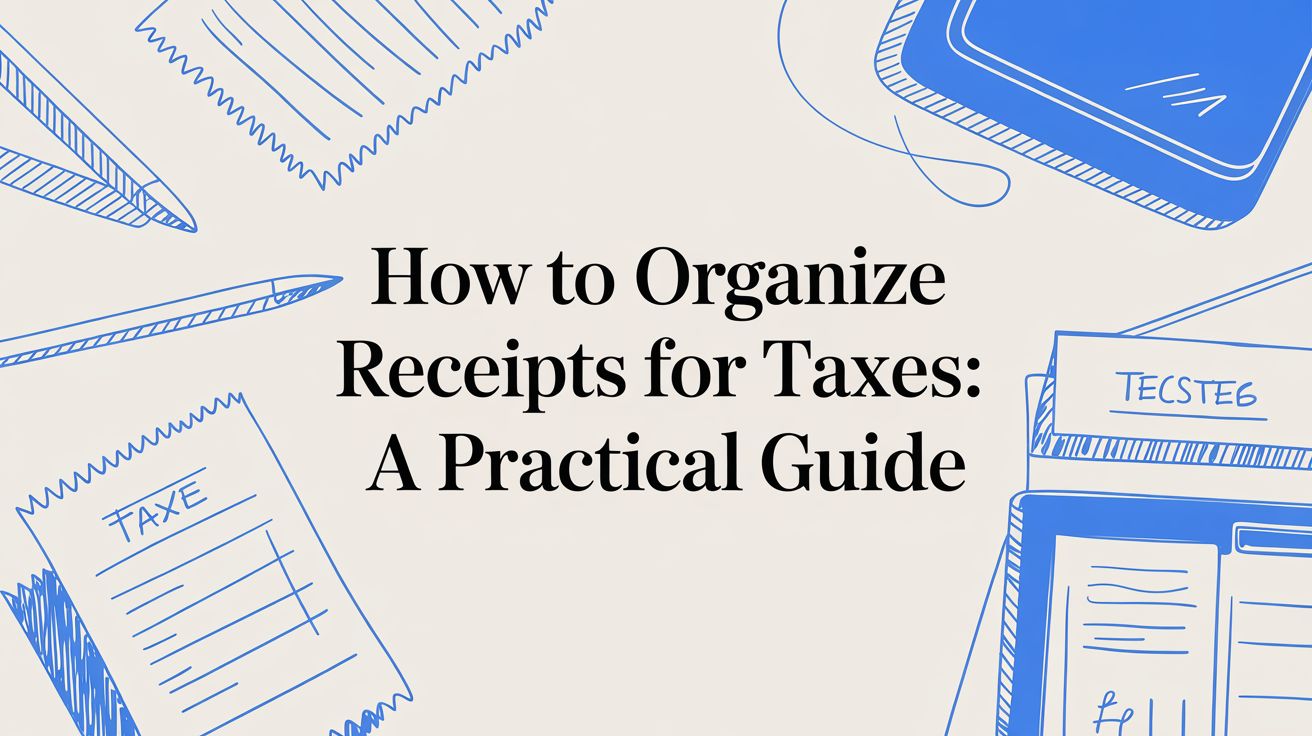 How to organize receipts for taxes: A Practical Guide