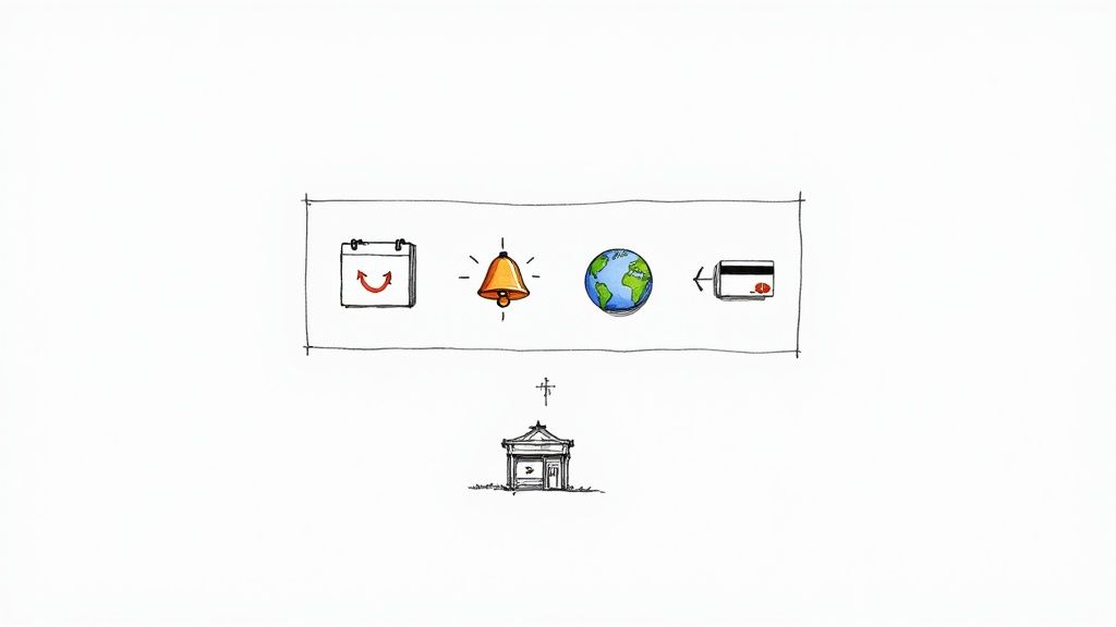 A person managing invoices on a laptop screen