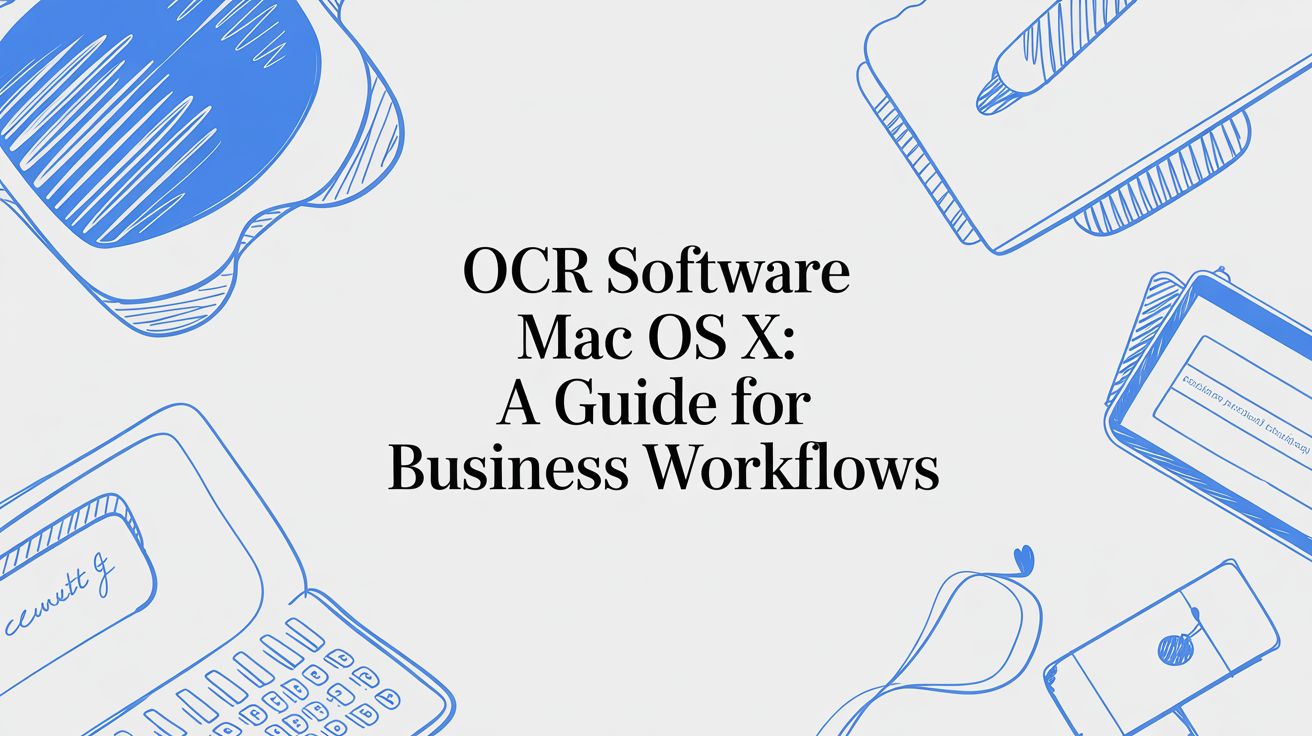OCR Software Mac OS X: A Guide for Business Workflows