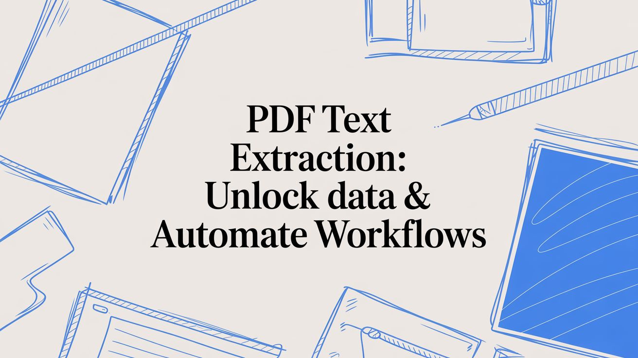 PDF Text Extraction: Unlock Data & Automate Workflows