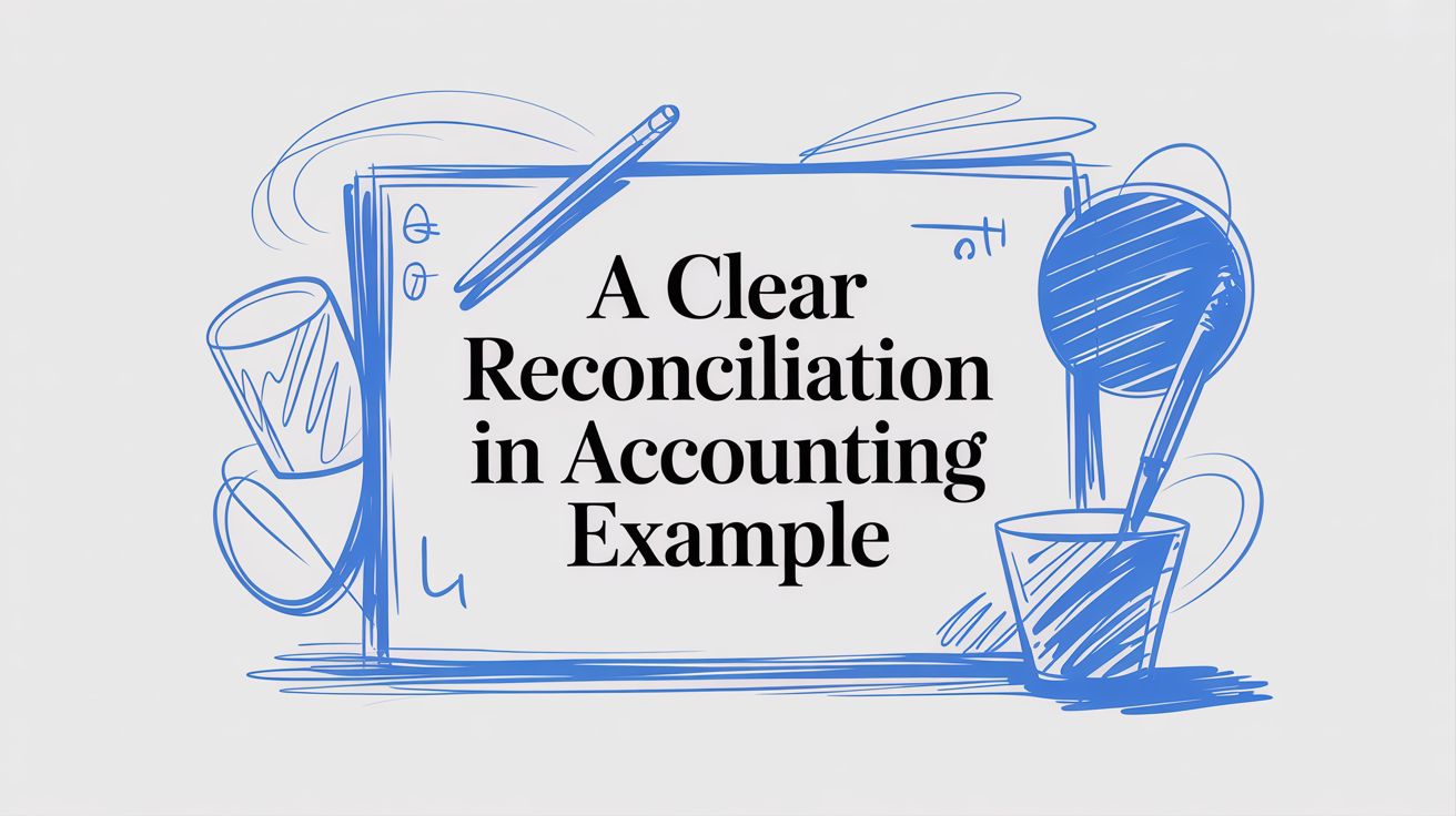 A Clear Reconciliation in Accounting Example