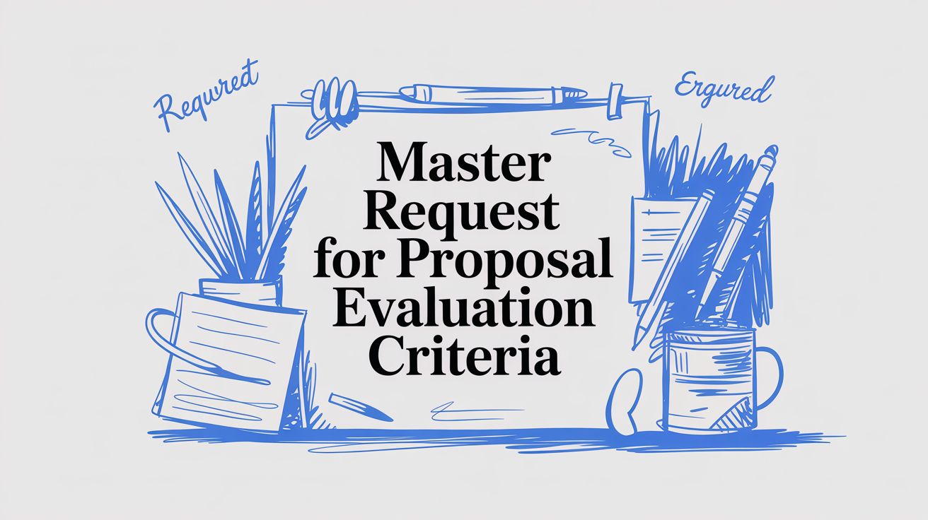Master Request for Proposal Evaluation Criteria