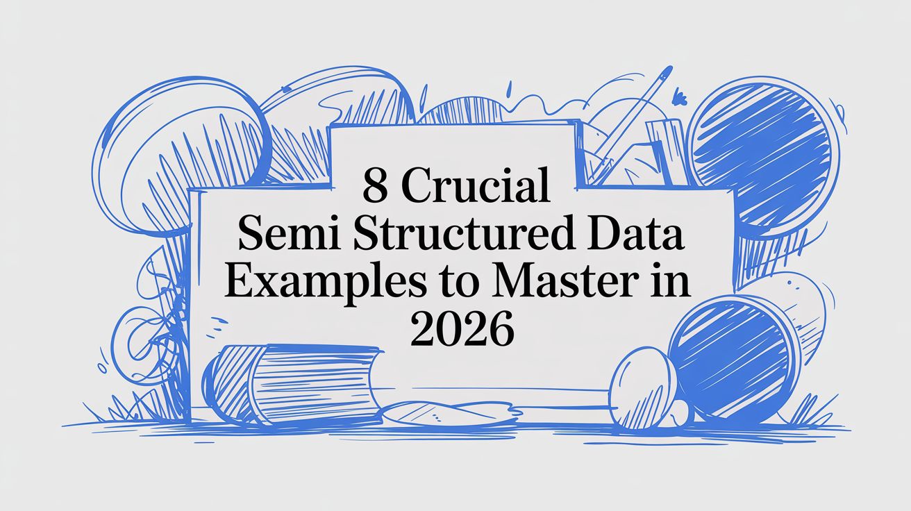 8 Crucial Semi Structured Data Examples to Master in 2026