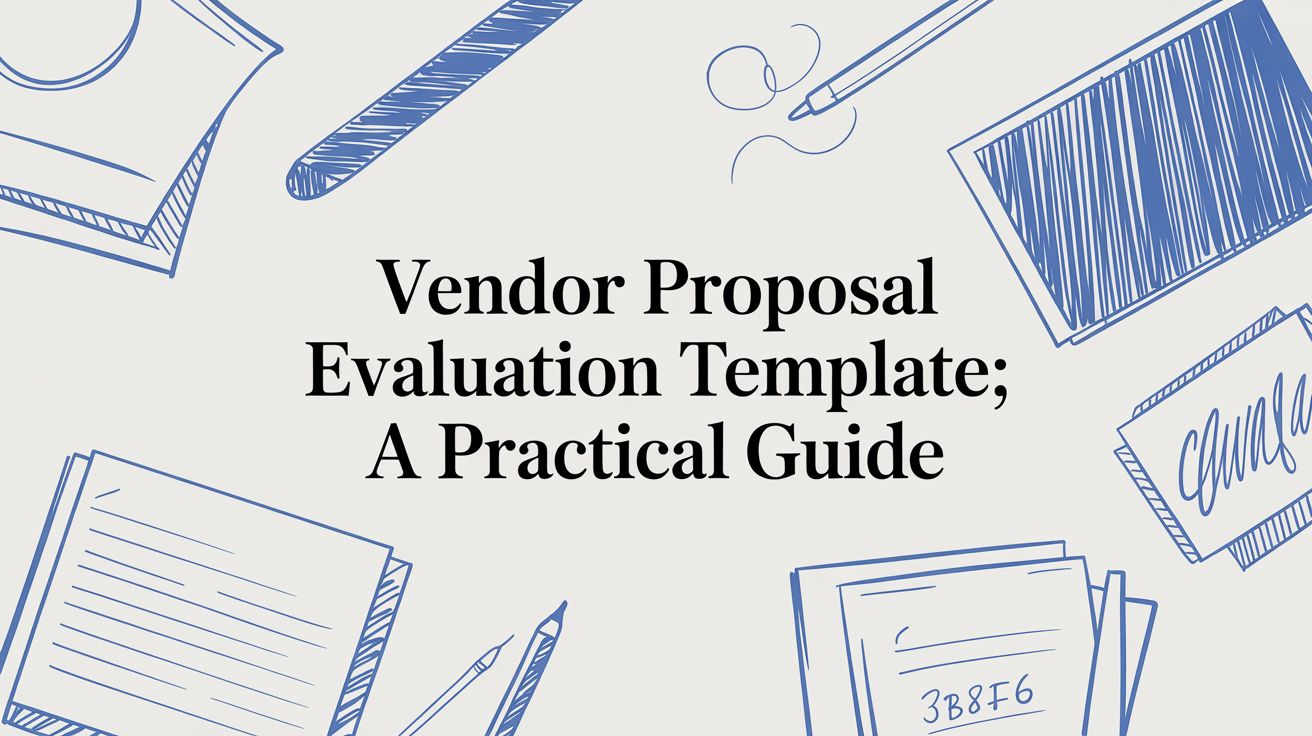 Vendor Proposal Evaluation Template: A Practical Guide