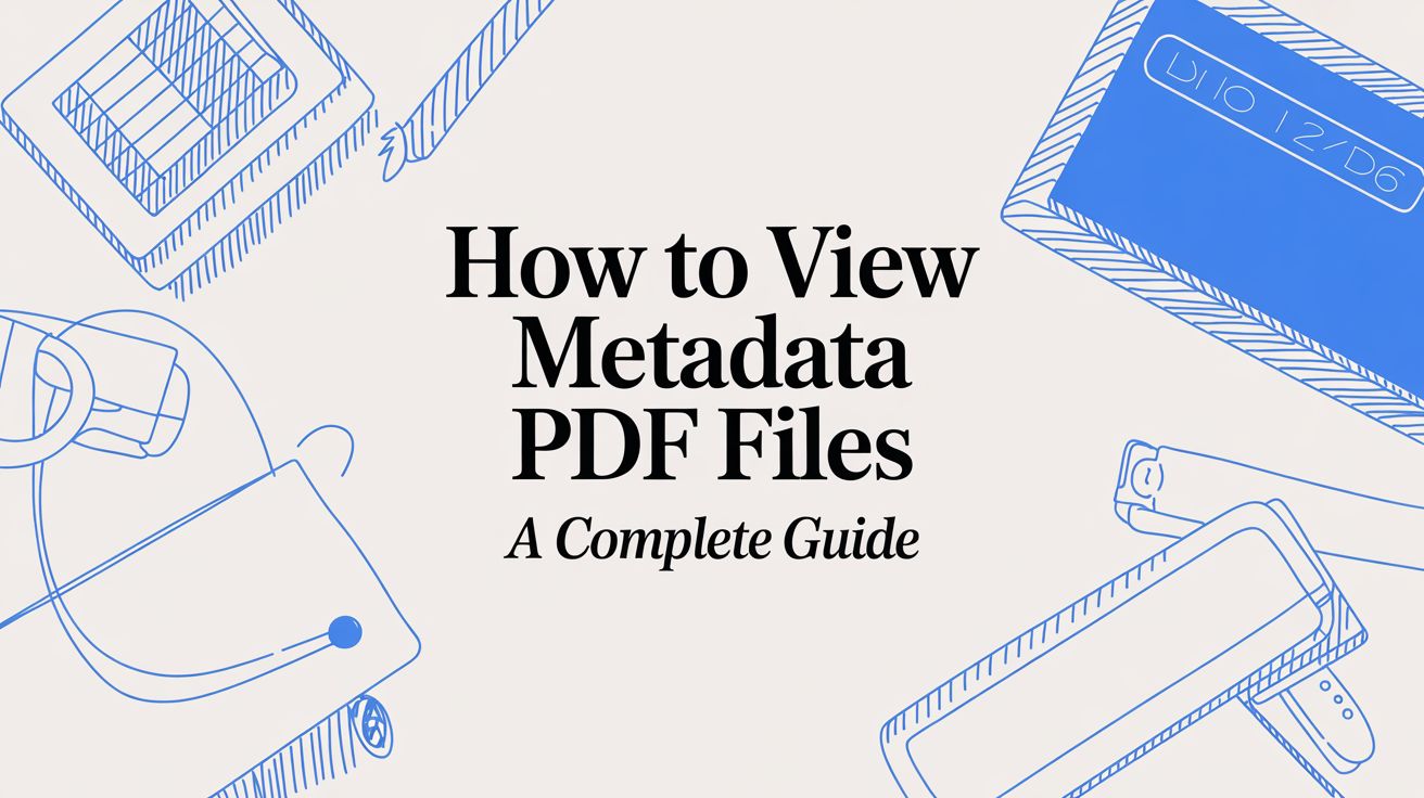 How to View Metadata PDF Files A Complete Guide