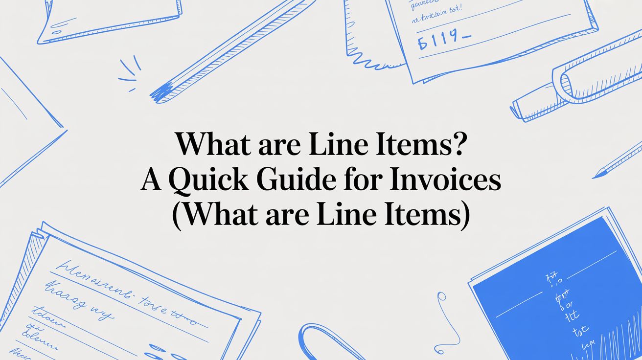 What Are Line Items? A Quick Guide for Invoices (what are line items)